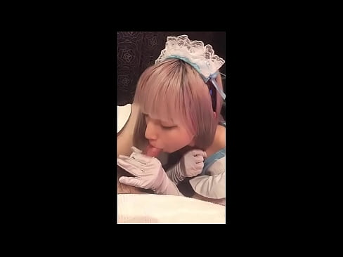 ❤️ Јапански идол [маиука], костим француске собарице, први део, пушење и дркање са лосионом ❌ Порно видео на sr.japangaysex.ru ❤